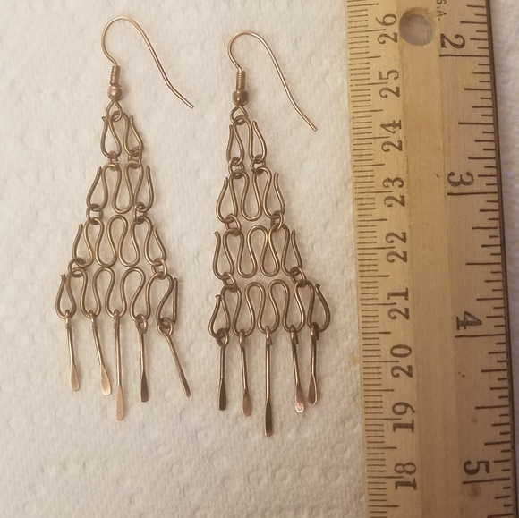 Jewelry Vintage Copper Wire Chandelier Earrings Poshmark